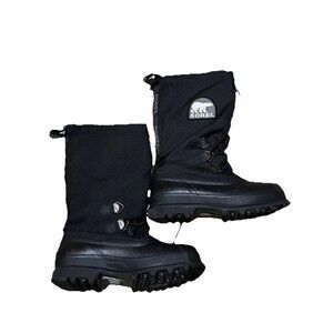 Sorel Mens Glacier XT Black Insulated Winter NM1023-010 Tall Snow Boots Size 8